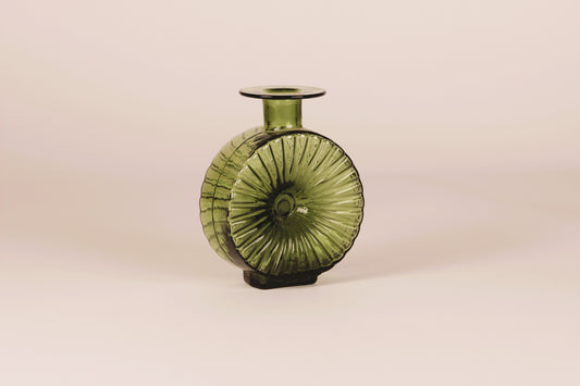 Decorative bottle 1394, Aurinkopullo, Helena Tynell, Riihimäen Lasi - Royal SiO2