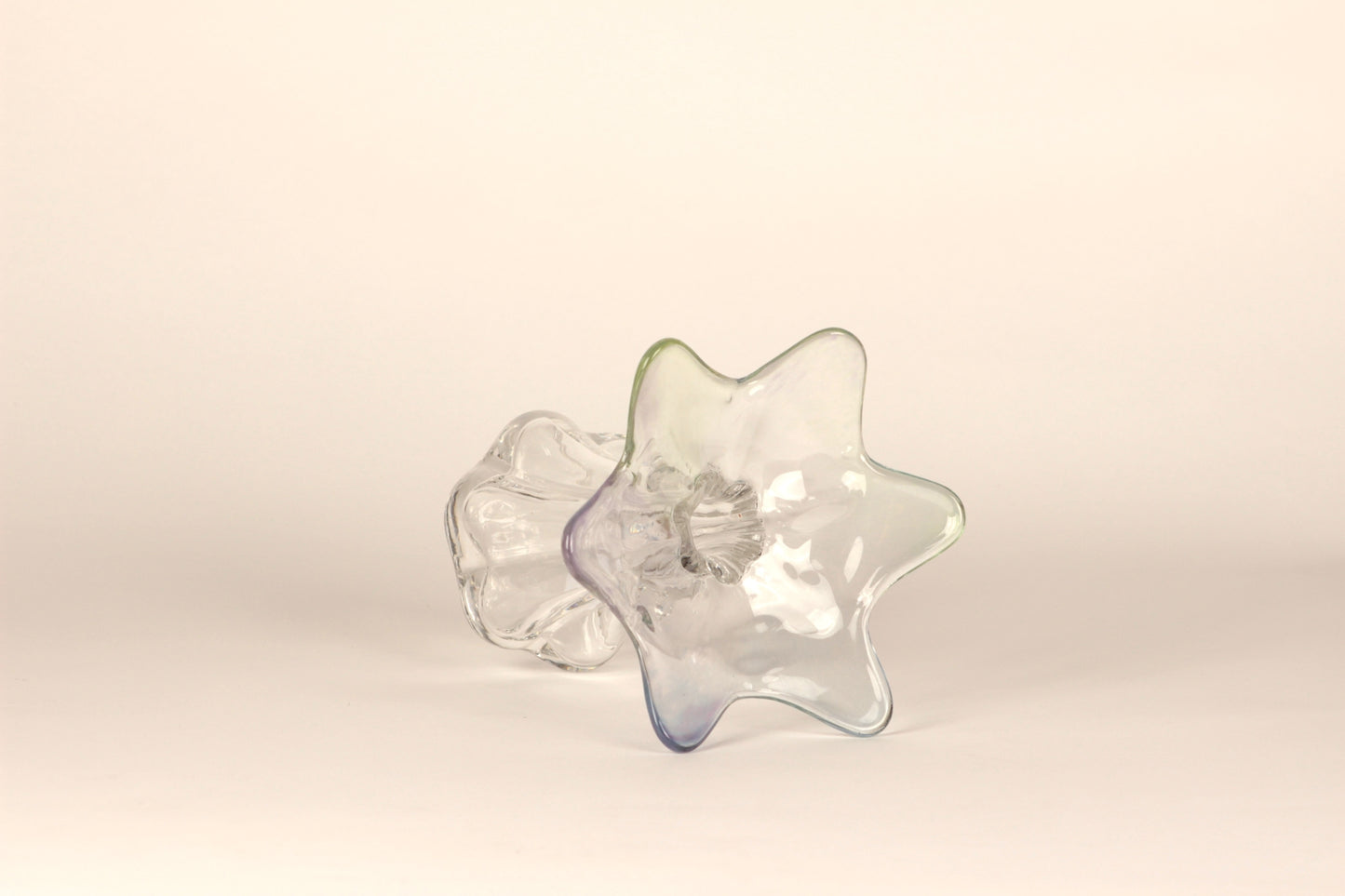 Vase 6619, Kukkainen, Helena Tynell, Riihimäen Lasi
