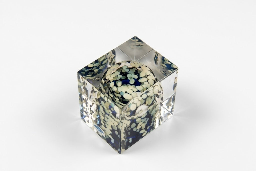 Cube, Erikoiskuutio, Oiva Toikka, Nuutajärvi - Royal SiO2