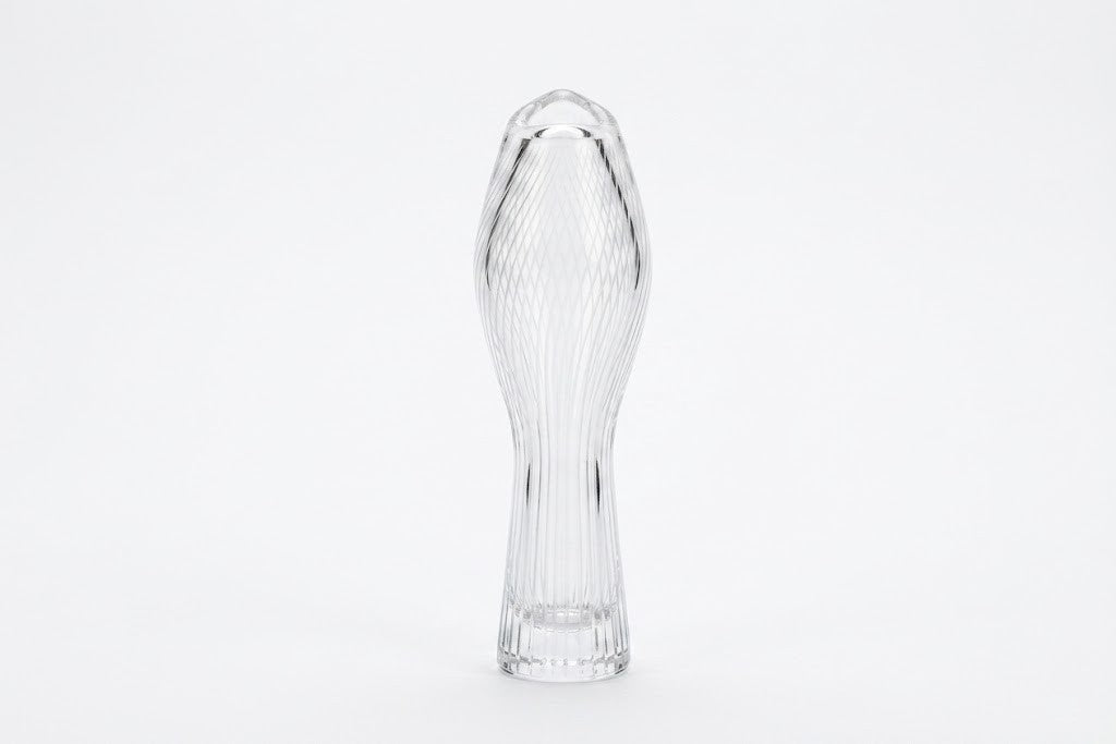 Vase 3545, Viivahiottu, Tapio Wirkkala, Iittala, タピオ・ヴィルカラ、イッタラ, 타피오 빌칼라, 이딸라 - Royal SiO2
