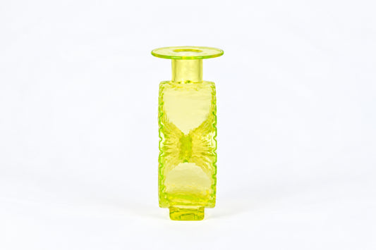 Decorative bottle 1394, Aurinkopullo, 3/4, Aurinko, Helena Tynell, Riihimäen Lasi, ヘレナ・ティネル, リーヒマエン・ラシ, 헬레나 티넬, 리히매엔 라시 - Royal SiO2