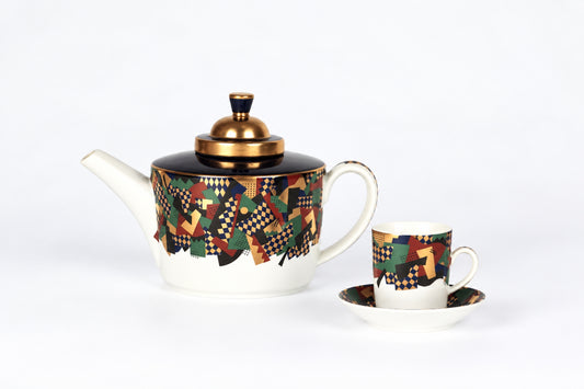 Teapot and Teacup, Festivo, Heikki Orvola, Rörstrand, ヘイッキ・オルヴォラ, ロールストランド, 헤이키 오르볼라, 롤스트란드 - Royal SiO2