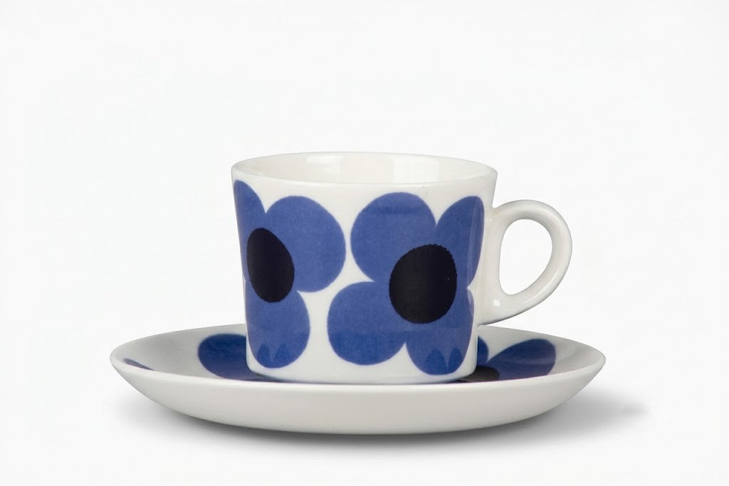 Coffee cup and plates BR, Aurinko, Esteri Tomula, Arabia, エステリ・トムラ, アウリンコ, アラビア, 에스테리 토물라, 아우린코, 아라비아 - Royal SiO2