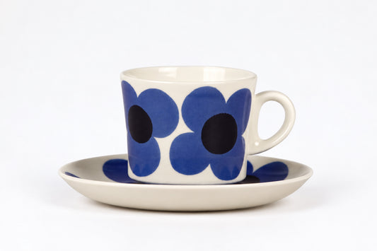 Coffee cup and plates BR, Aurinko, Esteri Tomula, Arabia, エステリ・トムラ, アウリンコ, アラビア, 에스테리 토물라, 아우린코, 아라비아 - Royal SiO2