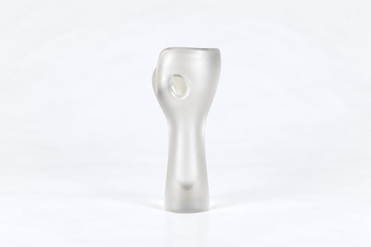Glass sculpture Hiidennyrkki, Hiidenkirnu, Timo Sarpaneva, Iittala, ティモ・サルパネヴァ、イッタラ, 티모 사르파네바, 이딸라 - Royal SiO2
