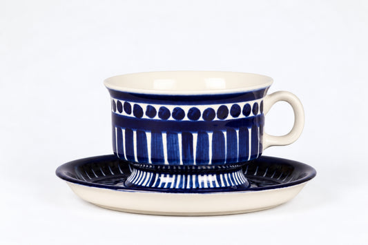 Teacup and Saucer ND 3, Valencia, Ulla Procopé, Arabia, バレンシア, ウラ・プロコッペ, アラビア, 발렌시아, 울라 프로코페, 아라비아 - Royal SiO2