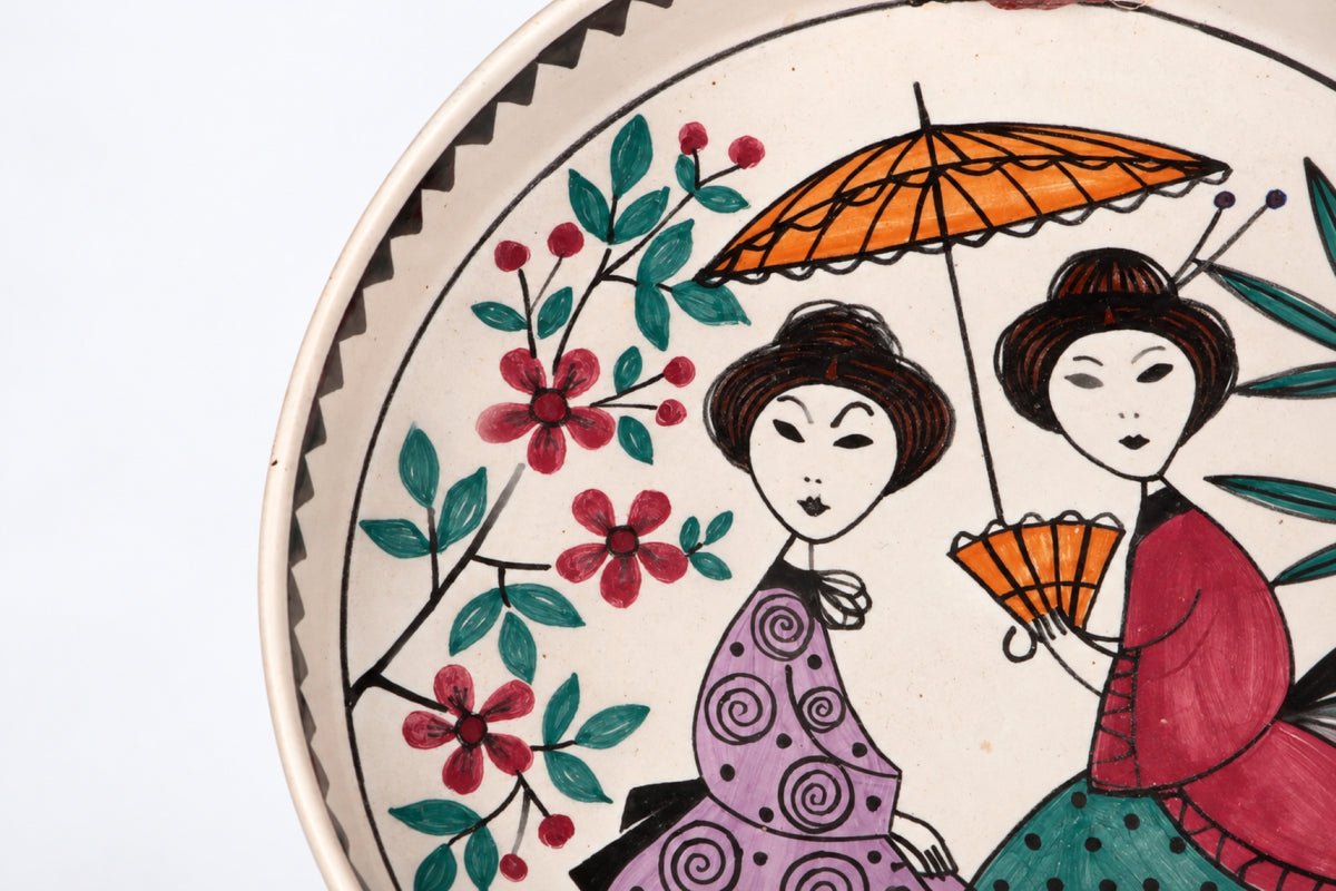 Ceramic wall plate, Laila Zink, Kupittaan Savi, ライラ・ツィンク、クピッタン・サヴィ, 라일라 징크, 쿠피타안 사비 - Royal SiO2