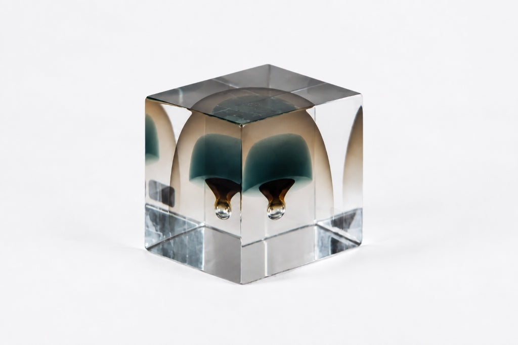 Annual cube 1983, Annual Cube, Oiva Toikka, Nuutajärvi, オイバ・トイッカ, ヌータヤルヴィ, 오이바 토이카, 누우타야르비 - Royal SiO2