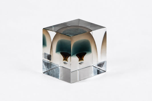 Annual cube 1983, Annual Cube, Oiva Toikka, Nuutajärvi, オイバ・トイッカ, ヌータヤルヴィ, 오이바 토이카, 누우타야르비 - Royal SiO2