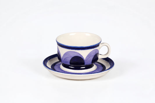 Mocha cup and Saucer ND 1, Paju, Anja Jaatinen-Winquist, Arabia, アンヤ・ヤーティネン=ウィンクヴィスト, アラビア, 안야 야티넨빙퀴스트, 아라비아 - Royal SiO2