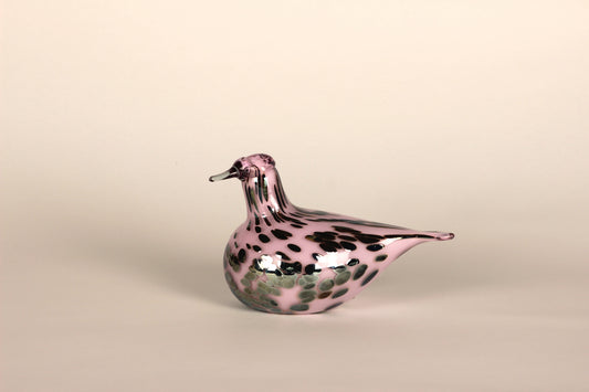 Rubiroosa, Birds by Toikka, Oiva Toikka, Nuutajärvi - Royal SiO2