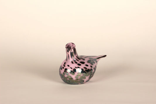 Rubiroosa, Birds by Toikka, Oiva Toikka, Nuutajärvi - Royal SiO2