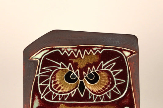 Ceramic wall plate, AH, Annikki Hovisaari, Arabia - Royal SiO2