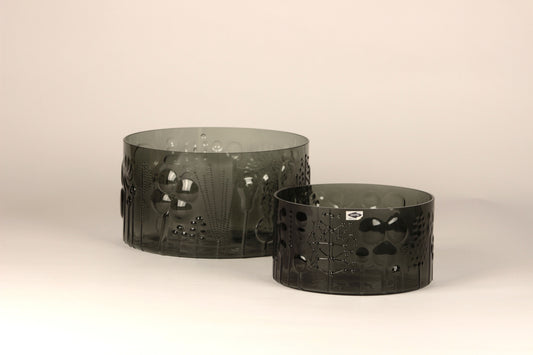Bowl 1376 and Bowl 1376, Flora, Oiva Toikka, Nuutajärvi