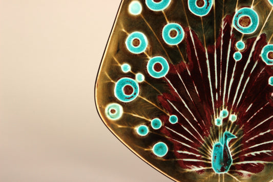 Ceramic wall plate, AH, Annikki Hovisaari, Arabia - Royal SiO2