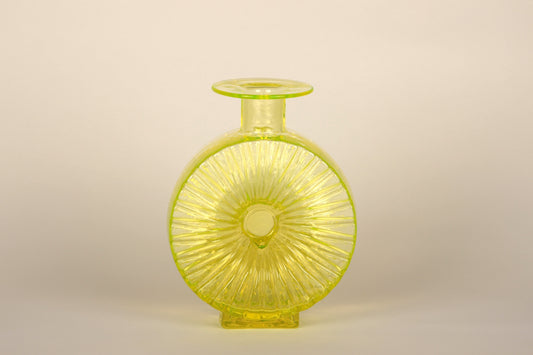 Decorative bottle 1394, Aurinkopullo, Helena Tynell, Riihimäen Lasi - Royal SiO2