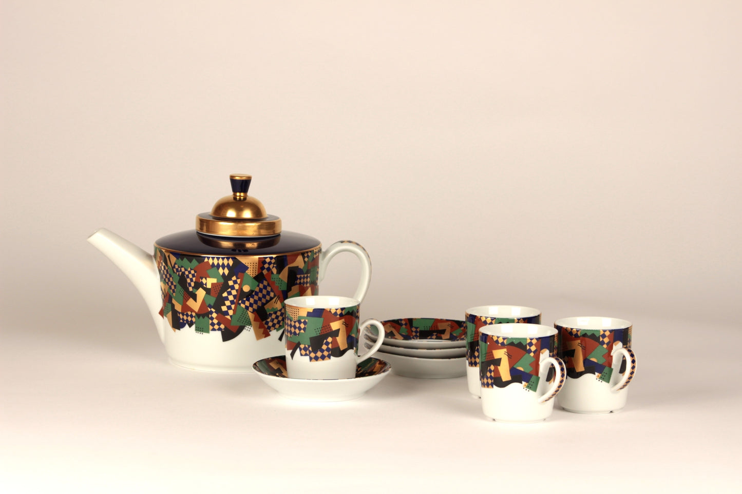 Teapot and Teacup, Festivo, Heikki Orvola, Rörstrand