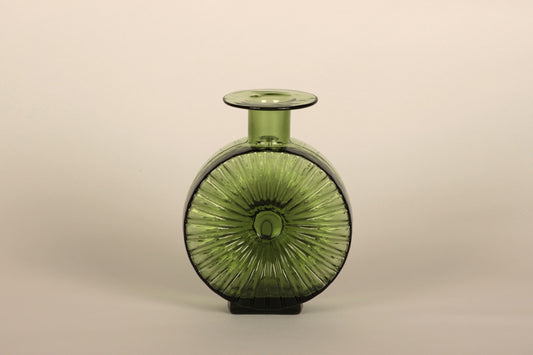 Decorative bottle 1394, Aurinkopullo, Helena Tynell, Riihimäen Lasi - Royal SiO2