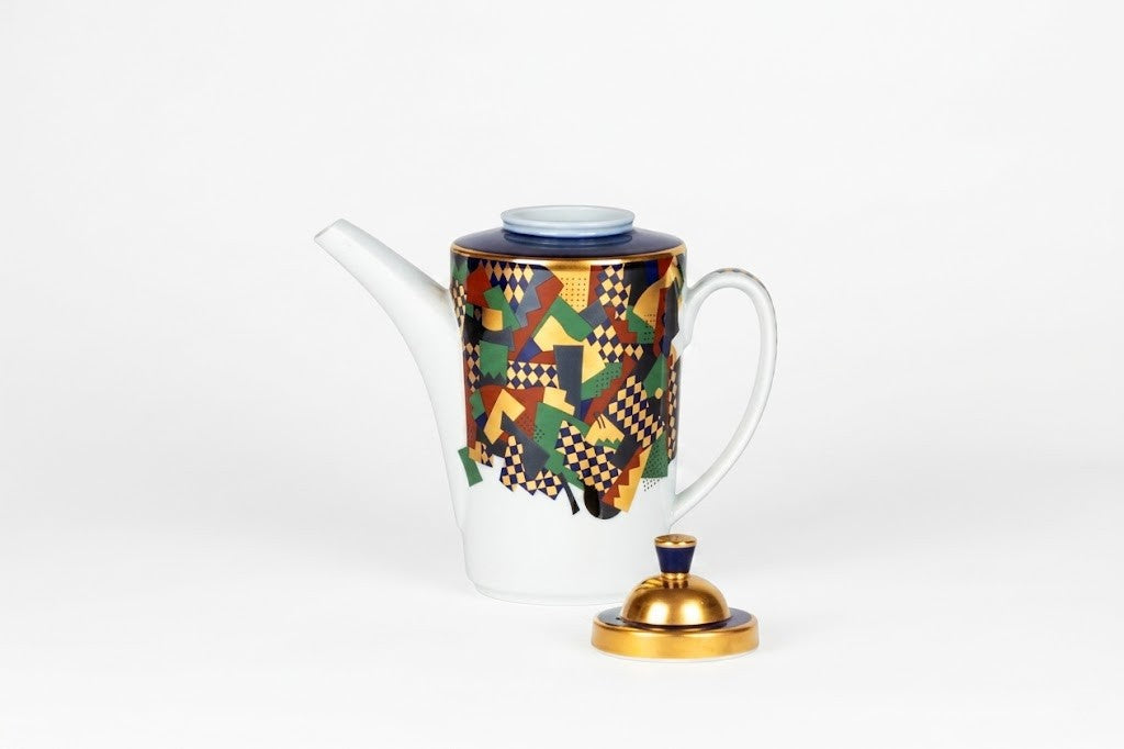Coffee pot and Coffee cup, Heikki Orvola, Festivo, Rörstrand - Royal SiO2