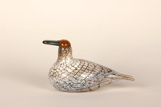 Jouhisorsa, Birds by Toikka, Oiva Toikka, Nuutajärvi - Royal SiO2