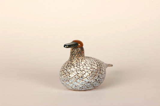 Jouhisorsa, Birds by Toikka, Oiva Toikka, Nuutajärvi - Royal SiO2