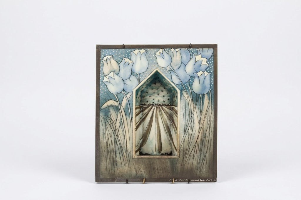 Sconce Siniset tulppaanit, Heljä Liukko-Sundström, Arabia