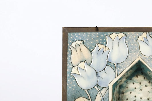 Sconce Siniset tulppaanit, Heljä Liukko-Sundström, Arabia - Royal SiO2