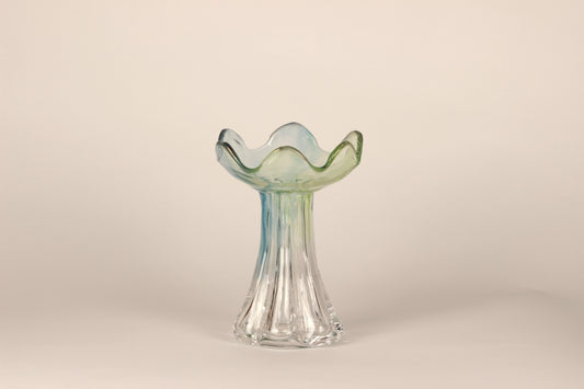 Vase 6618, Kukkainen, Helena Tynell, Riihimäen Lasi