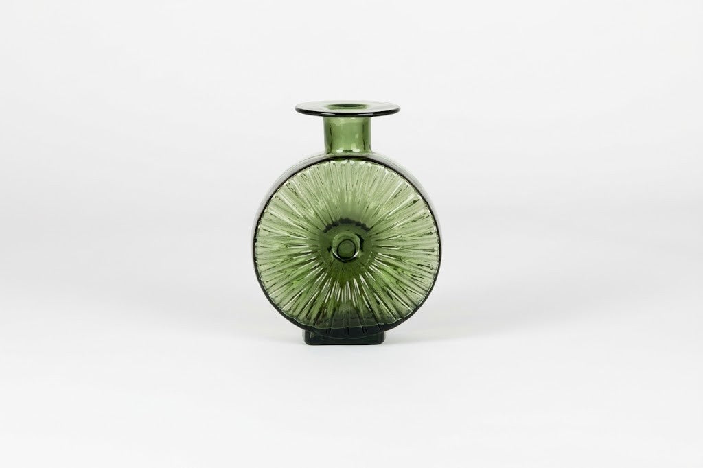 Decorative bottle 1394, Aurinkopullo, Helena Tynell, Riihimäen Lasi - Royal SiO2