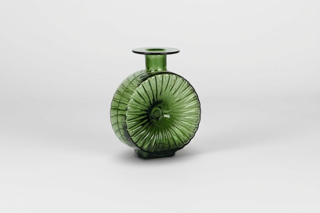 Decorative bottle 1394, Aurinkopullo, Helena Tynell, Riihimäen Lasi - Royal SiO2