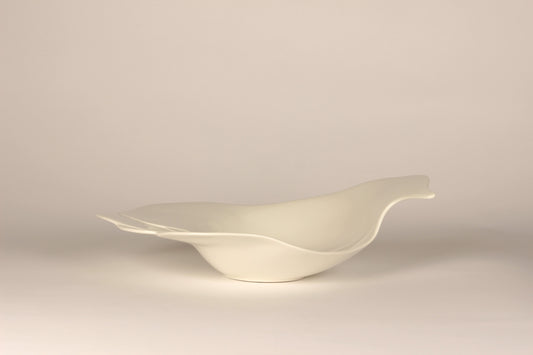 Serving bowl, Lintu, Pro Arte, Heljä Liukko-Sundström, Arabia - Royal SiO2