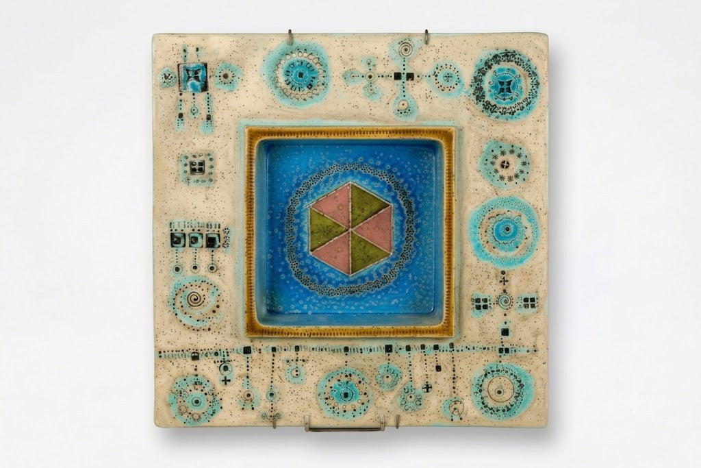 Ceramic wall plate, Rut Bryk, Arabia - Royal SiO2