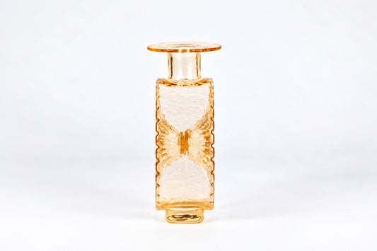 Decorative bottle 1394, Aurinkopullo, 3/4, Aurinko, Helena Tynell, Riihimäen Lasi, ヘレナ・ティネル, リーヒマエン・ラシ, 헬레나 티넬, 리히매엔 라시 - Royal SiO2