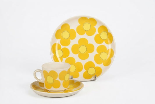 Coffee cup and plates BR, Esteri Tomula, Aurinko, Arabia - Royal SiO2