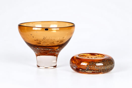 Bowls, Vulcano, Heikki Orvola, Nuutajärvi, ヘイッキ・オルヴォラ, ヌータヤルヴィ, 헤이키 오르볼라, 누타야르비 - Royal SiO2