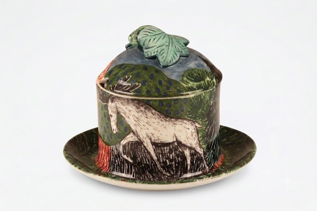 Terrine, Hubertus, Pro Arte, Dorrit von Fieandt, Arabia, ドリット・フォン・フィエント, アラビア, 도리트 폰 피엔트, 아라비아 - Royal SiO2
