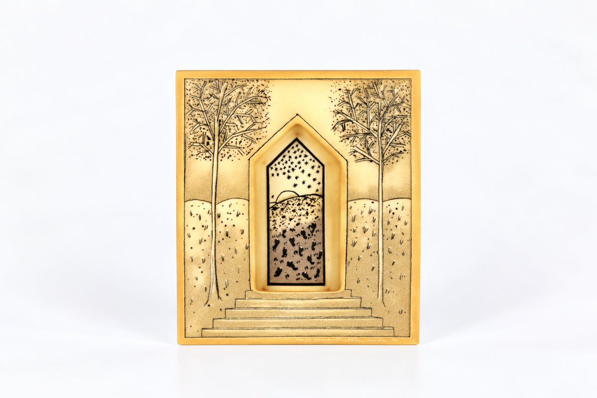 Sconce Kevään valossa, Heljä Liukko-Sundström, Arabia, ヘルヤ・リュックコ＝スンドストロム, アラビア, 헬랴 류코수ンド스트룀, 아라비아 - Royal SiO2