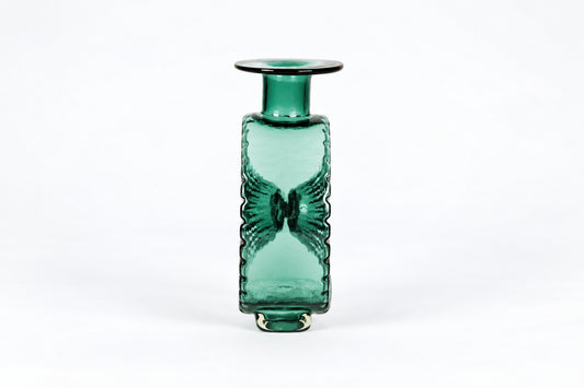 Decorative bottle 1394, Aurinkopullo, 3/4, Aurinko, Helena Tynell, Riihimäen Lasi, ヘレナ・ティネル, リーヒマエン・ラシ, 헬레나 티넬, 리히매엔 라시 - Royal SiO2