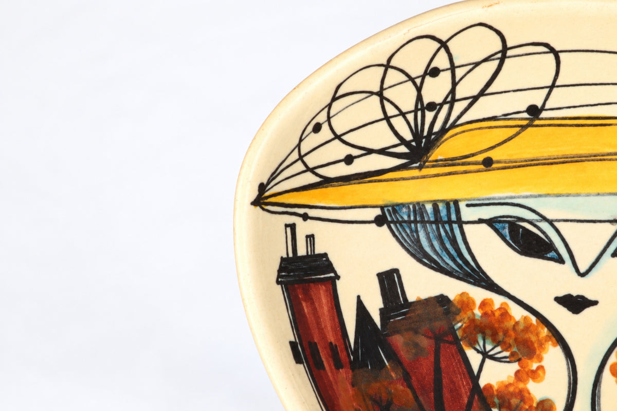 Ceramic wall plate, Laila Zink, Kupittaan Savi, ライラ・ツィンク、クピッタン・サヴィ, 라일라 징크, 쿠피타안 사비 - Royal SiO2