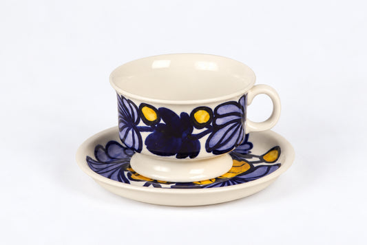 Teacup and Saucer ND, Nuppu, Raija Uosikkinen, Arabia, ライヤ・ウオシッキネン, アラビア, 라이야 우오시키넨, 아라비아 - Royal SiO2