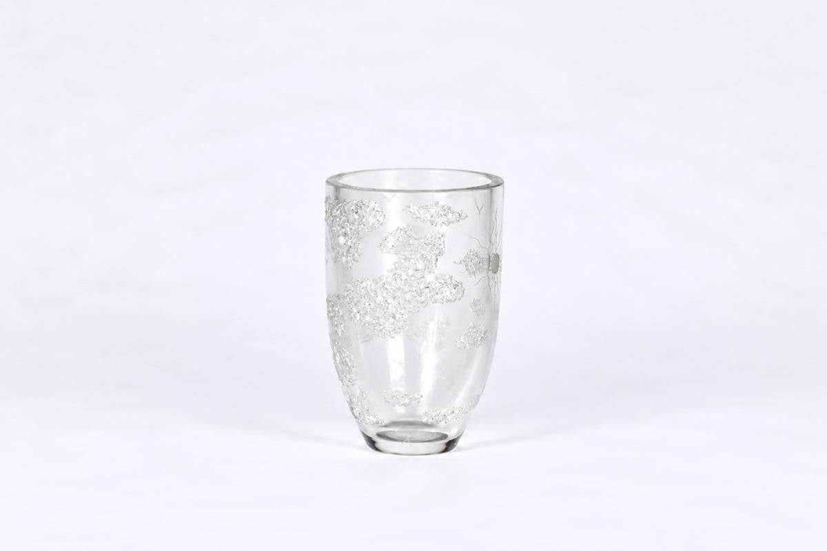 Vase, Theodor Käppi, Riihimäen Lasi, テオドール・キャッピ、リーヒマエン・ラシ, 테오도르 캐피, 리히마엔 라시 - Royal SiO2