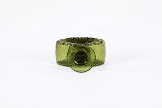 Decorative bottle 1394, Aurinkopullo, 2/4, Aurinko, Helena Tynell, Riihimäen Lasi, ヘレナ・ティネル, リーヒマエン・ラシ, 헬레나 티넬, 리히매엔 라시 - Royal SiO2