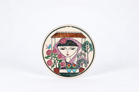 Ceramic wall plate, Laila Zink, Kupittaan Savi, ライラ・ツィンク、クピッタン・サヴィ, 라일라 징크, 쿠피타안 사비 - Royal SiO2