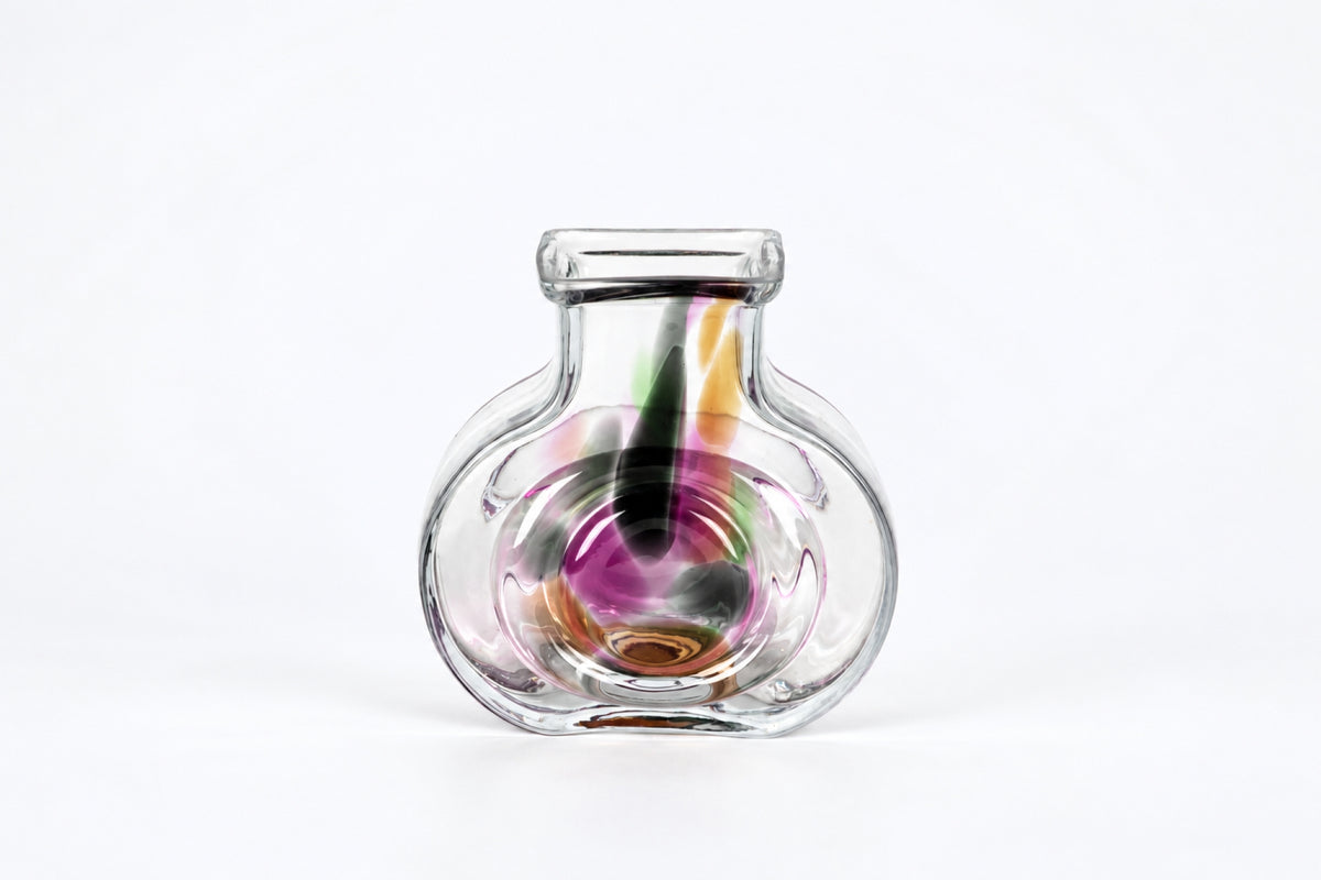 Vase, Bora Bora, Helena Tynell, Riihimäen Lasi, ヘレナ・ティネル, リーヒマエン・ラシ, 헬레나 티넬, 리히매엔 라시 - Royal SiO2