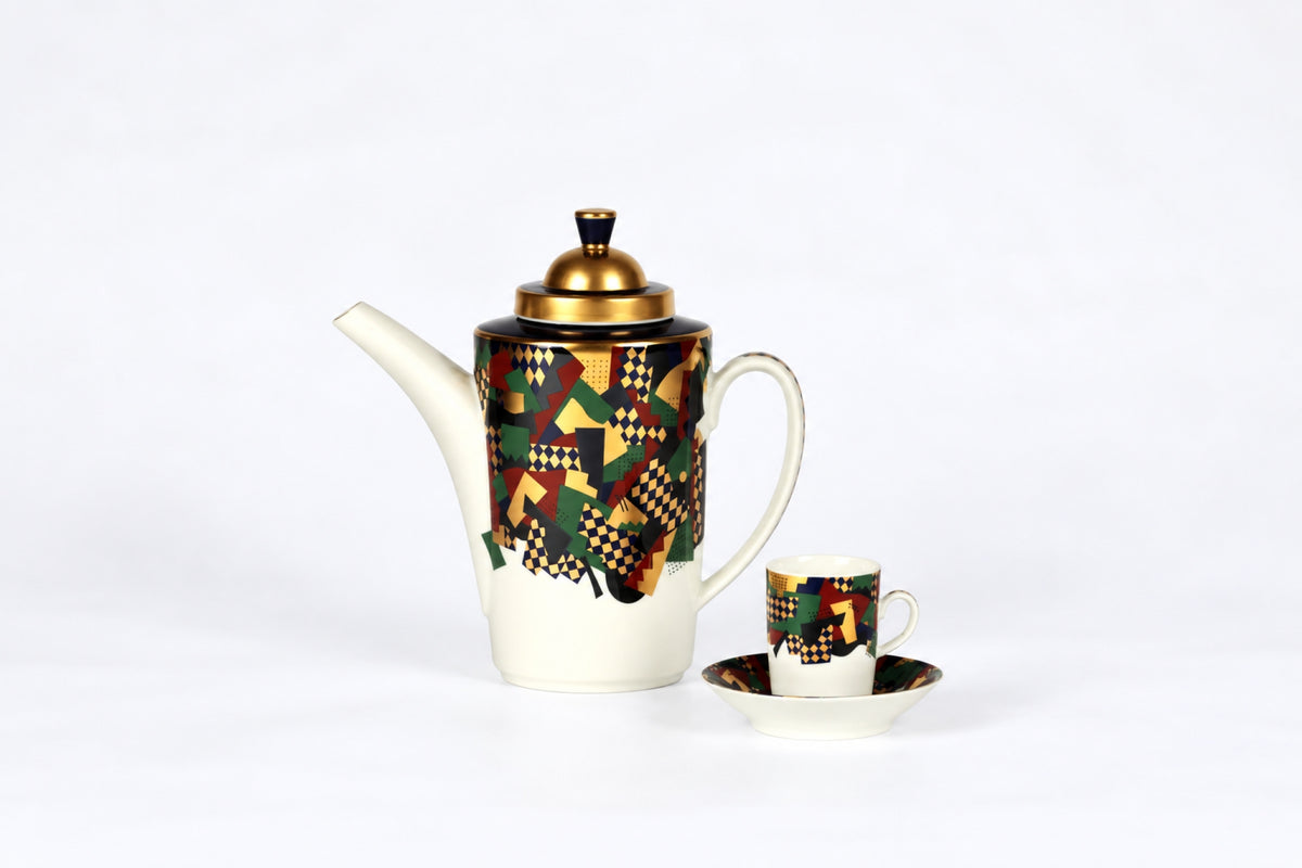 Coffee pot, Festivo, Heikki Orvola, Rörstrand, ヘイッキ・オルヴォラ, ロールストランド, 헤이키 오르볼라, 롤스트란드 - Royal SiO2
