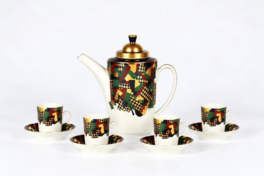 Coffee pot and Coffee cup, Festivo, Heikki Orvola, Rörstrand, ヘイッキ・オルヴォラ, ロールストランド, 헤이키 오르볼라, 롤스트란드 - Royal SiO2