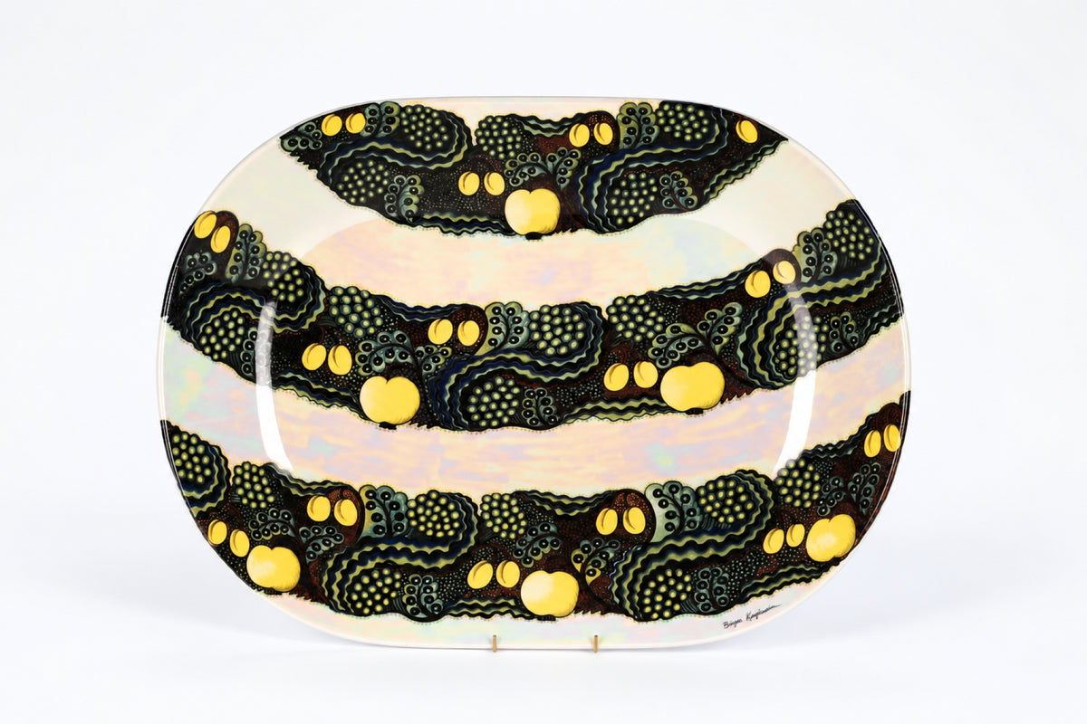 Ceramic wall plate, Birger Kaipiainen, Rörstrand, ビルゲル・カイピアイネン, ロールストランド, 빌게르 카이피아이넨, 롤스트란드 - Royal SiO2