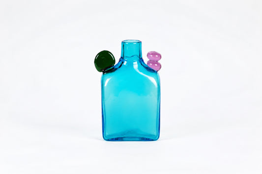 Decorative bottle N526, Pampula, Oiva Toikka, Nuutajärvi, オイバ・トイッカ, ヌータヤルヴィ, 오이바 토이카, 누우타야르비 - Royal SiO2