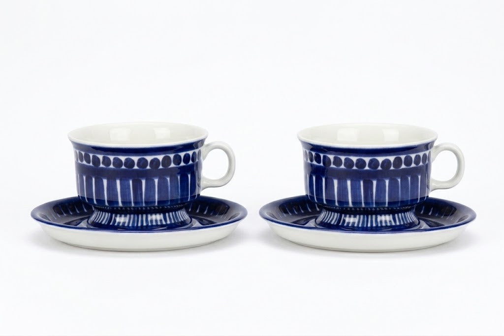 Teacup and Saucer ND 3, Valencia, Ulla Procopé, Arabia, バレンシア, ウラ・プロコッペ, アラビア, 발렌시아, 울라 프로코페, 아라비아 - Royal SiO2