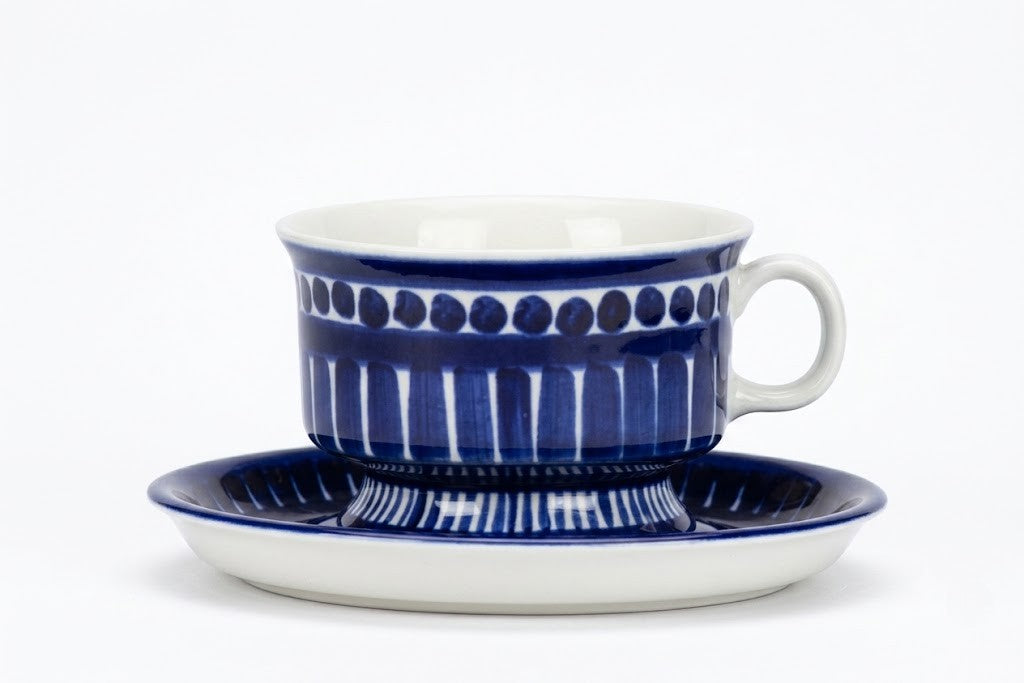 Teacup and Saucer ND 3, Valencia, Ulla Procopé, Arabia, バレンシア, ウラ・プロコッペ, アラビア, 발렌시아, 울라 프로코페, 아라비아 - Royal SiO2
